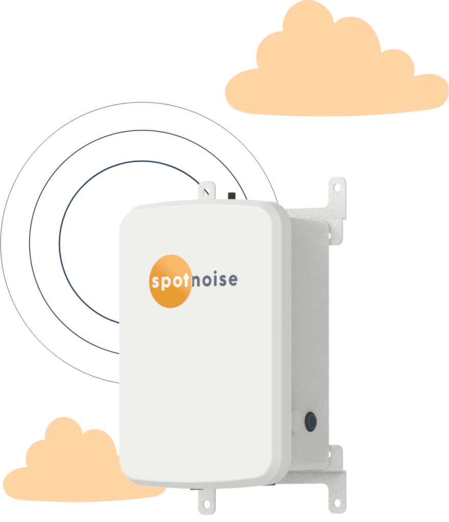 SpotNoise noise monitoring terminal